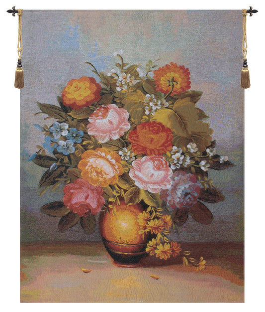 Bouquet Diana Belgian Tapestry Wall Art