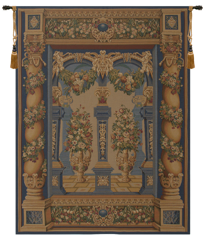 Loggia European Columns European Tapestry