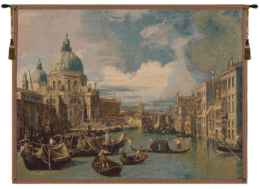 Saint Mary of Health and the Grand Canal Horizontal Italian Wall Tapestry