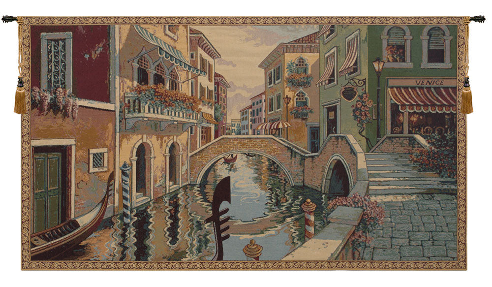 Canale Veneziano Italian Wall Tapestry