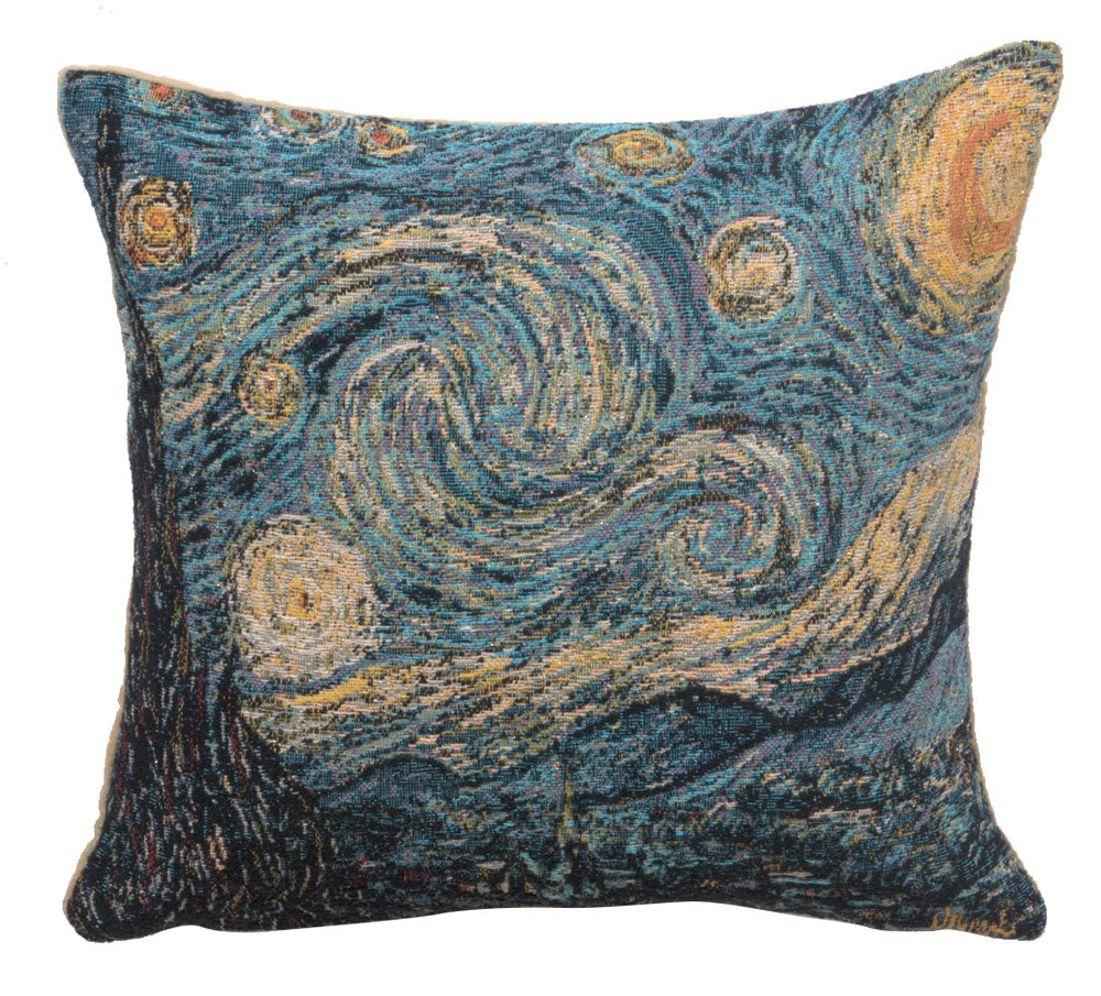 Van Gogh's Starry Night Small European Cushion Covers