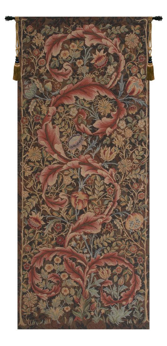 Acanthe Brown Large French Tapestry