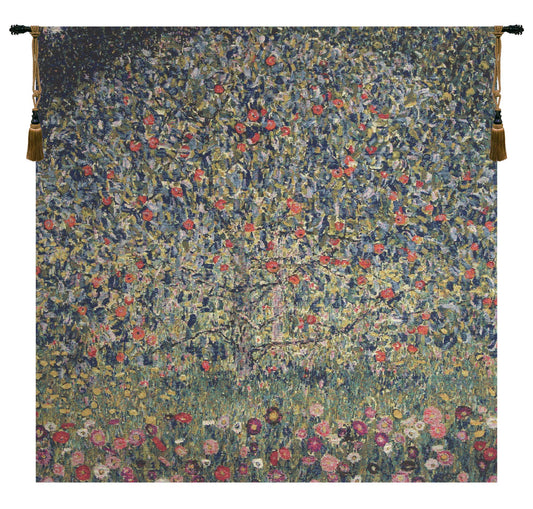 Apple Tree Klimt II Belgian Tapestry Wall Art