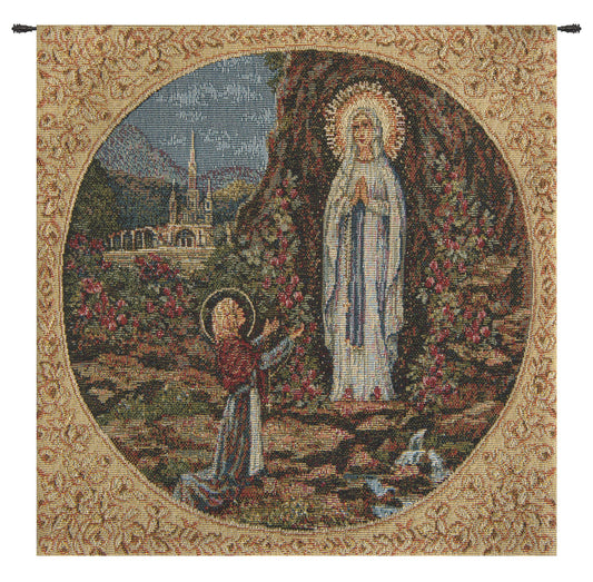 Appearance of Lourdes Square European Wall Art