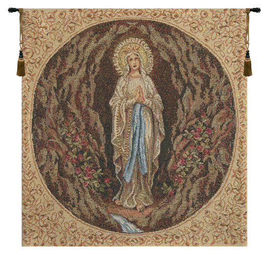 Madonna di Lourdes Square European Wall Art