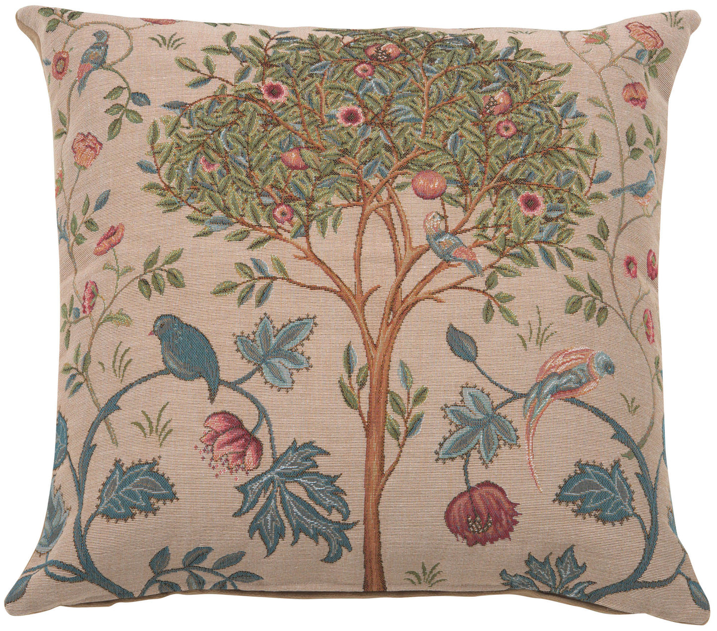 Kelmscott Tree Beige French Cushion Cover