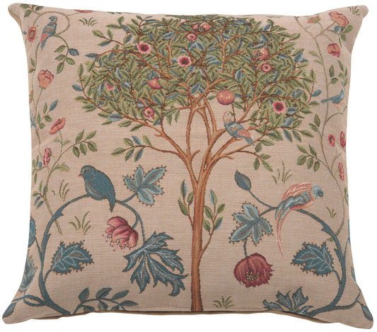 Kelmscott Tree Beige French Cushion Cover