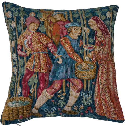 Wine Making Small French Cushion Cover