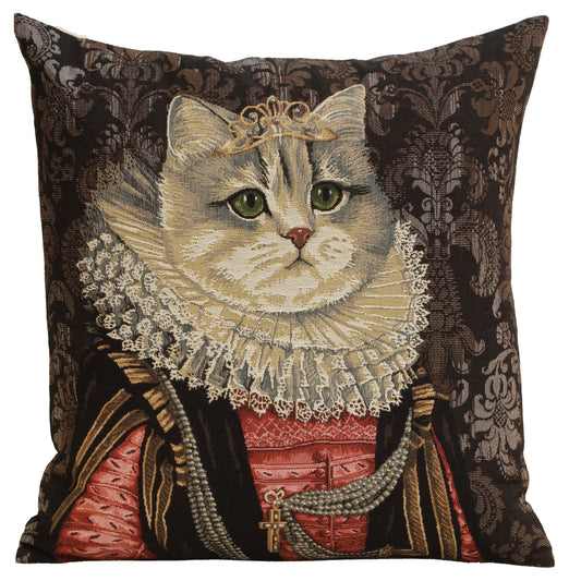 Cat With Crown C European Cushion Covers