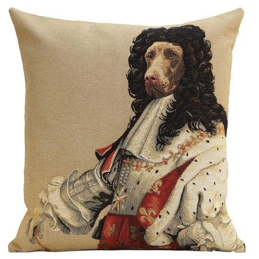 Chien Louis XIV European Cushion Covers