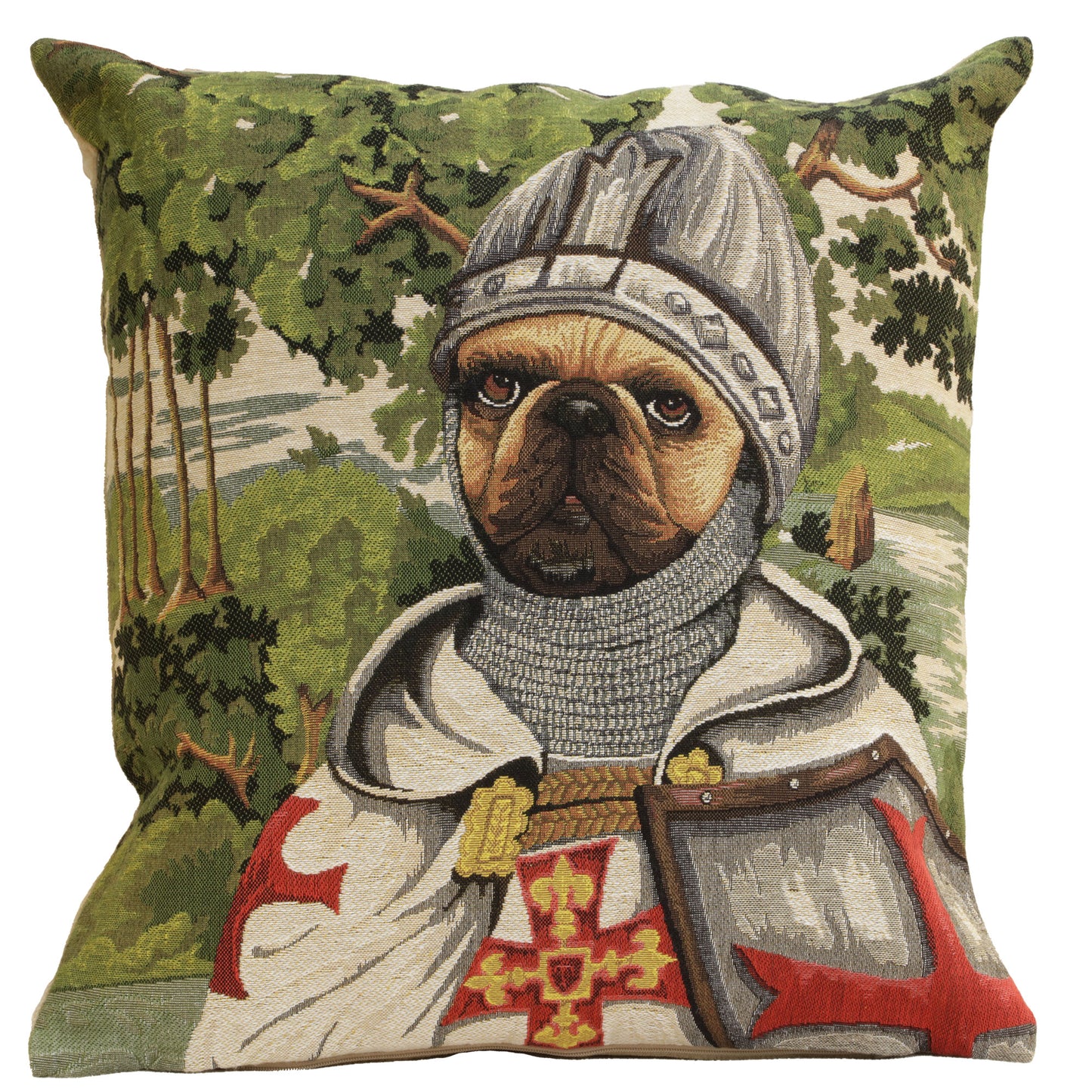 Chien Lancelot European Cushion Covers