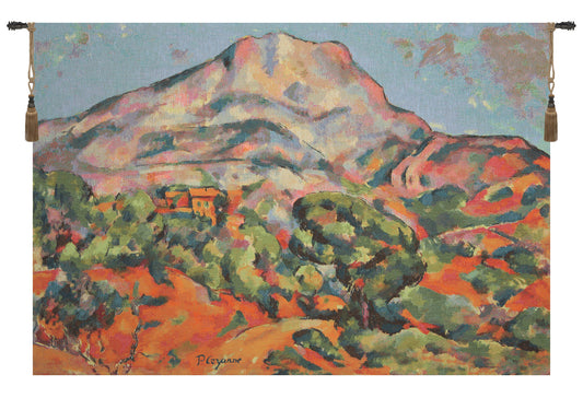 Mont Sainte-Victoire by Cesanne European Tapestry