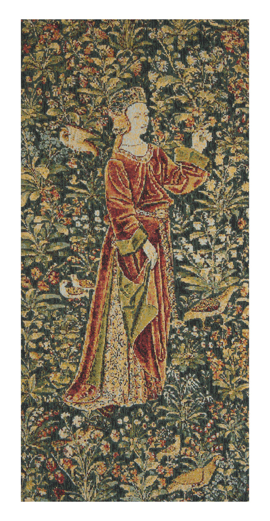 Promenade I Left Panel Light Belgian Tapestry Wall Art