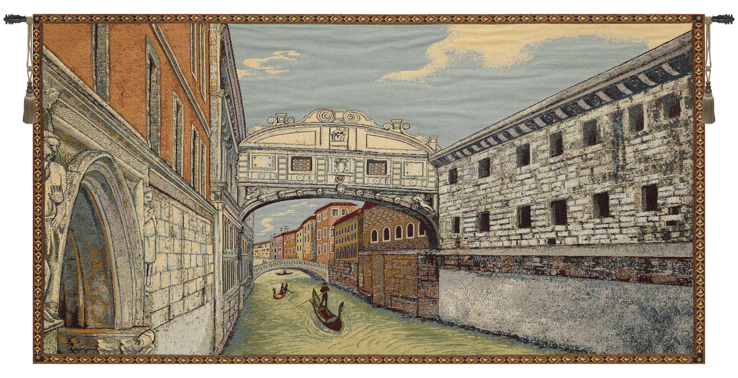 Bridge of Sighs III Italian Wall Tapestry