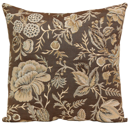 Peony Grey A French Cushion Cover