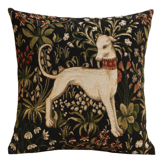 Medieval Hound Standing European Cushion Covers