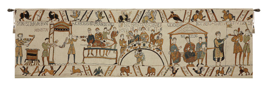 Bayeux The Banquet Large European Tapestry