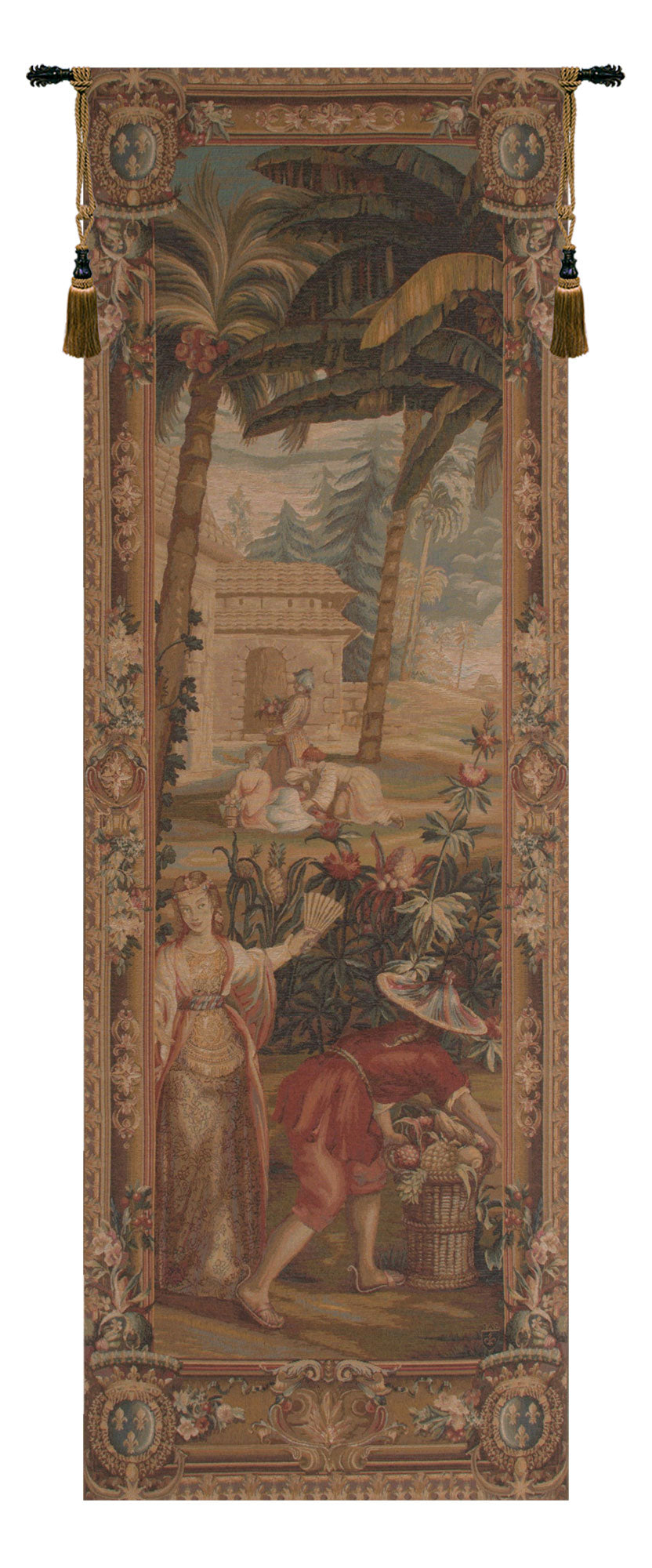 Port R. Des Ananas G Left French Tapestry
