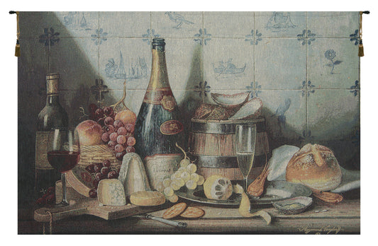 Delft Tiles Fine Art Tapestry