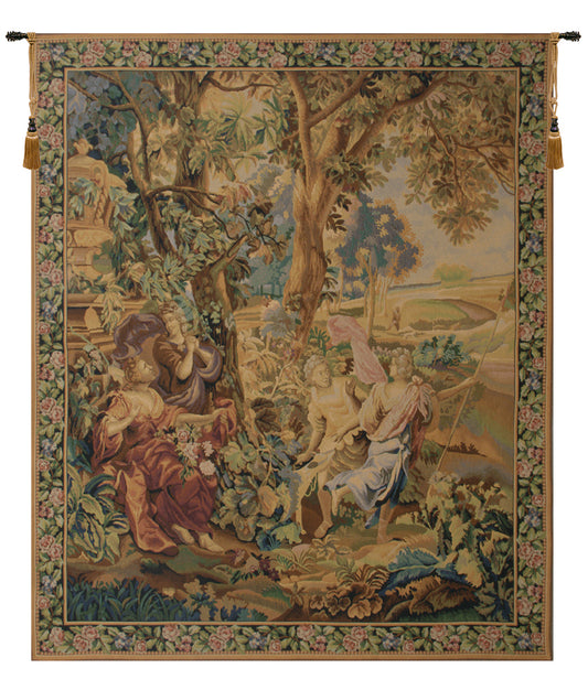 Country Scene Belgian Tapestry Wall Art