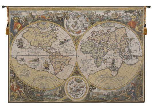 Orbis Terrae Belgian Tapestry Wall Art
