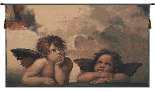 Angels by Raffael Belgian Tapestry Wall Art