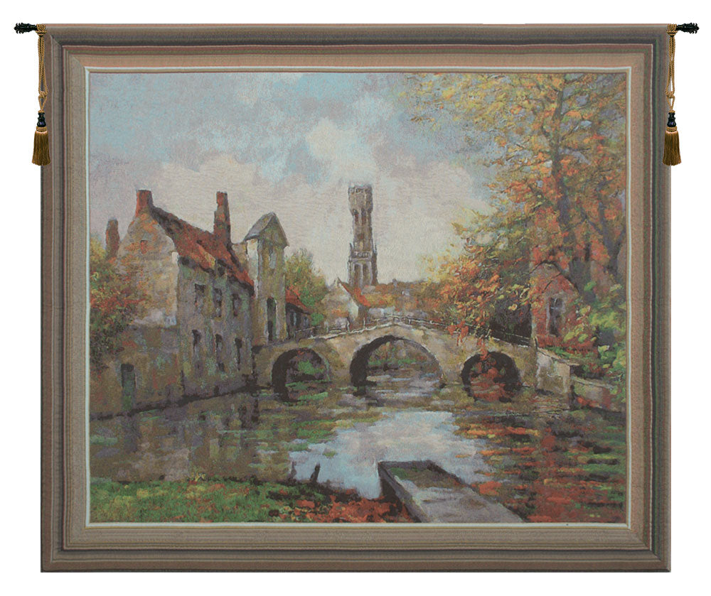 Lake of Love  Belgian Tapestry Wall Art