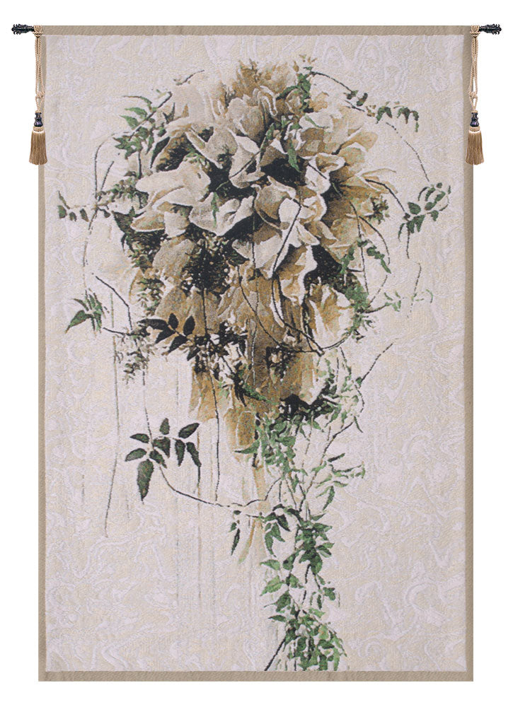 Brides Bouquet Belgian Tapestry Wall Art