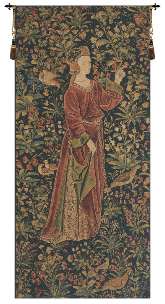 Promenade I Left Panel Belgian Tapestry Wall Art