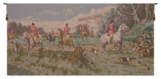 La Chasse a Courre without Border French Tapestry