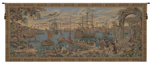 The Harbor Italian Wall Tapestry