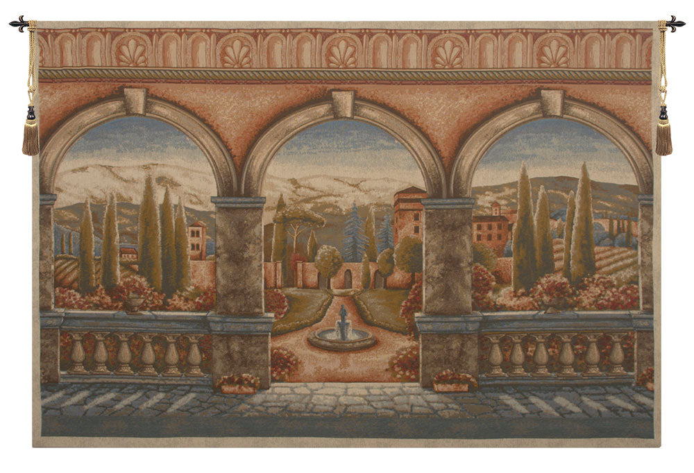 Tuscan Arches Belgian Tapestry