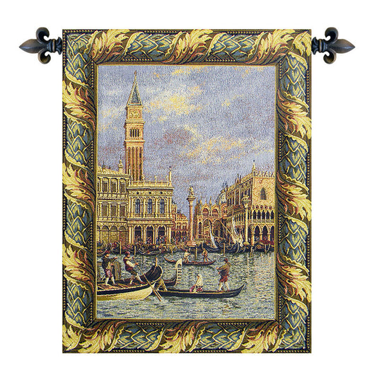 Piazza San Marco Italian Wall Tapestry