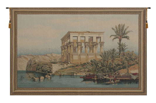 Temple of Philae Tapestry Wall Hanging