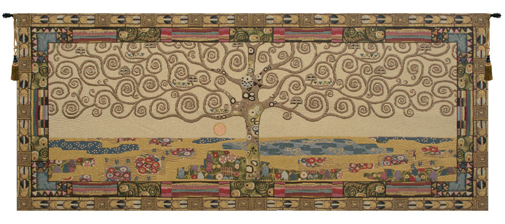 Tree of Life by Klimt I Italian Wall Tapestry