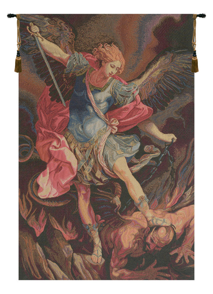 St. Michele Arcangelo Italian Wall Tapestry