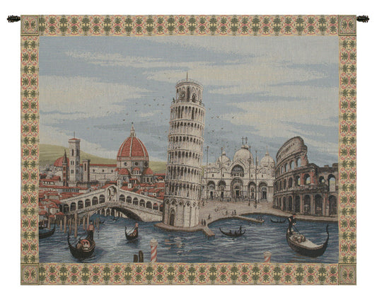 Monuments Italy Italian Wall Tapestry