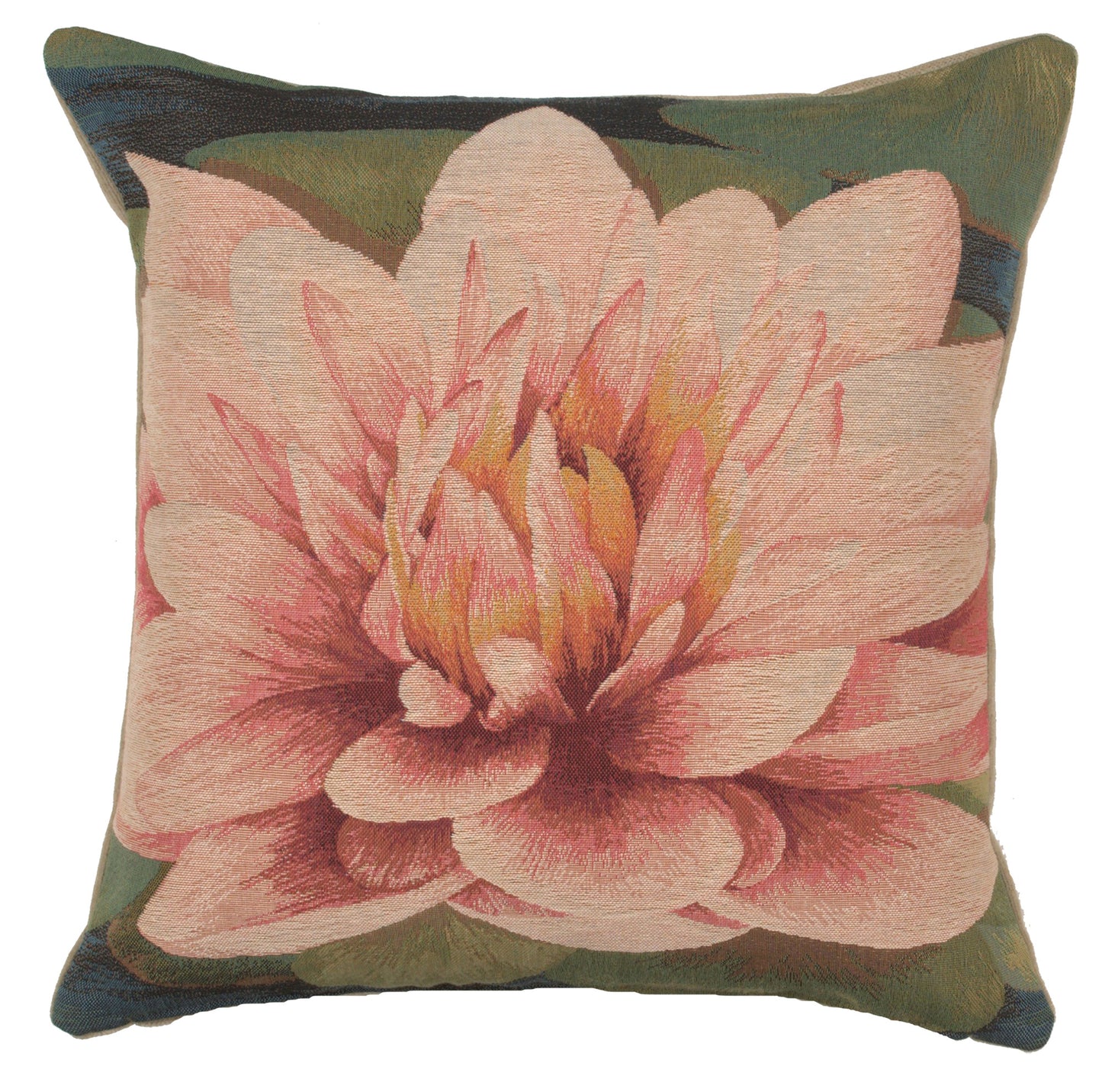 Water Lilly Flower French Cushion Cover