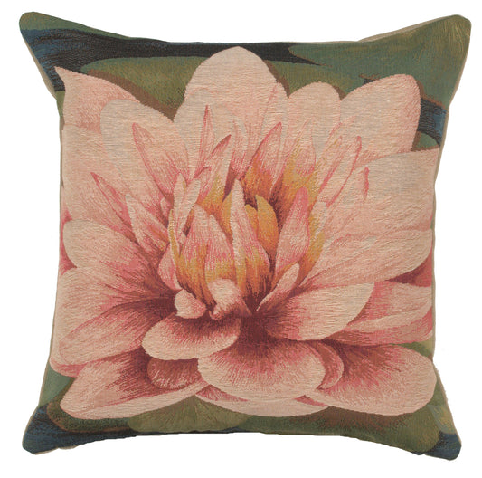 Water Lilly Flower French Cushion Cover