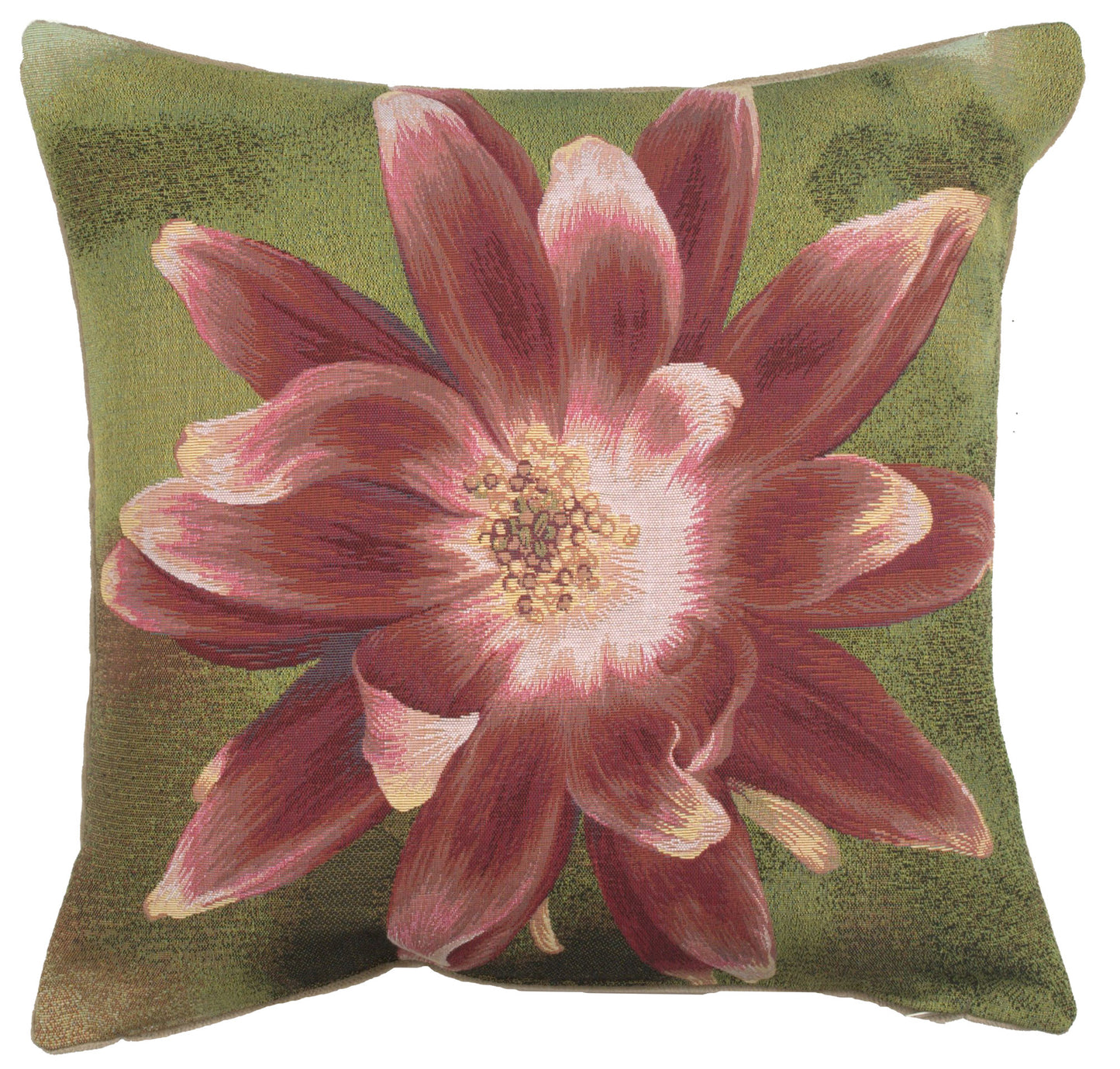 Red Star Flower French Cushion Cover