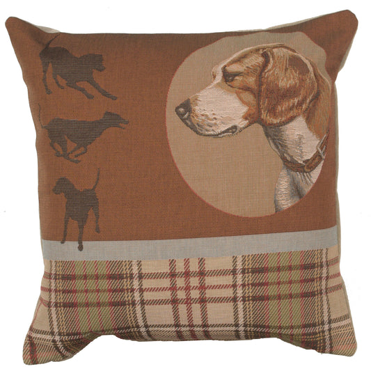 Scottish Dogs French Cushion Cover