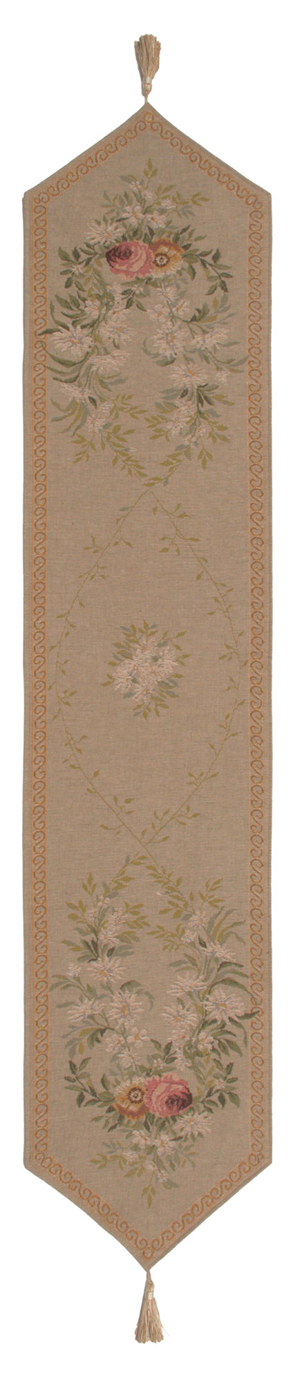 Aubusson Light I Large French Table Runner