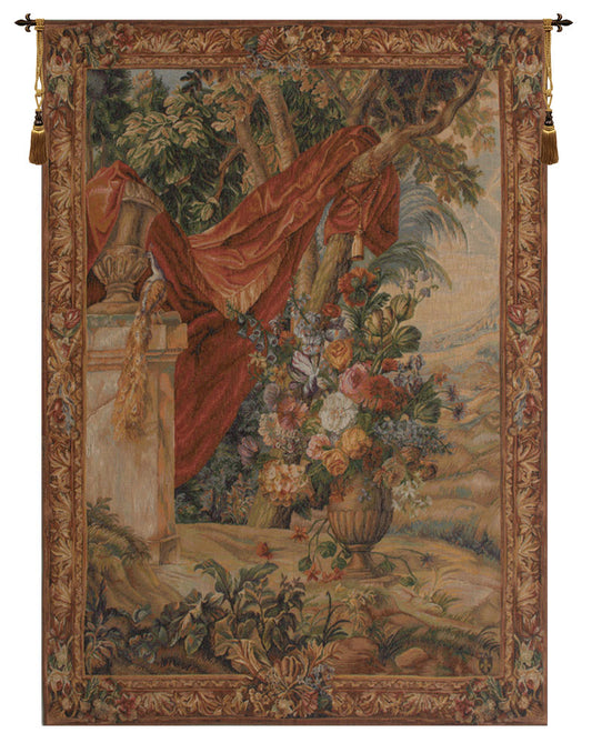 Bouquet Au Drape I French Tapestry
