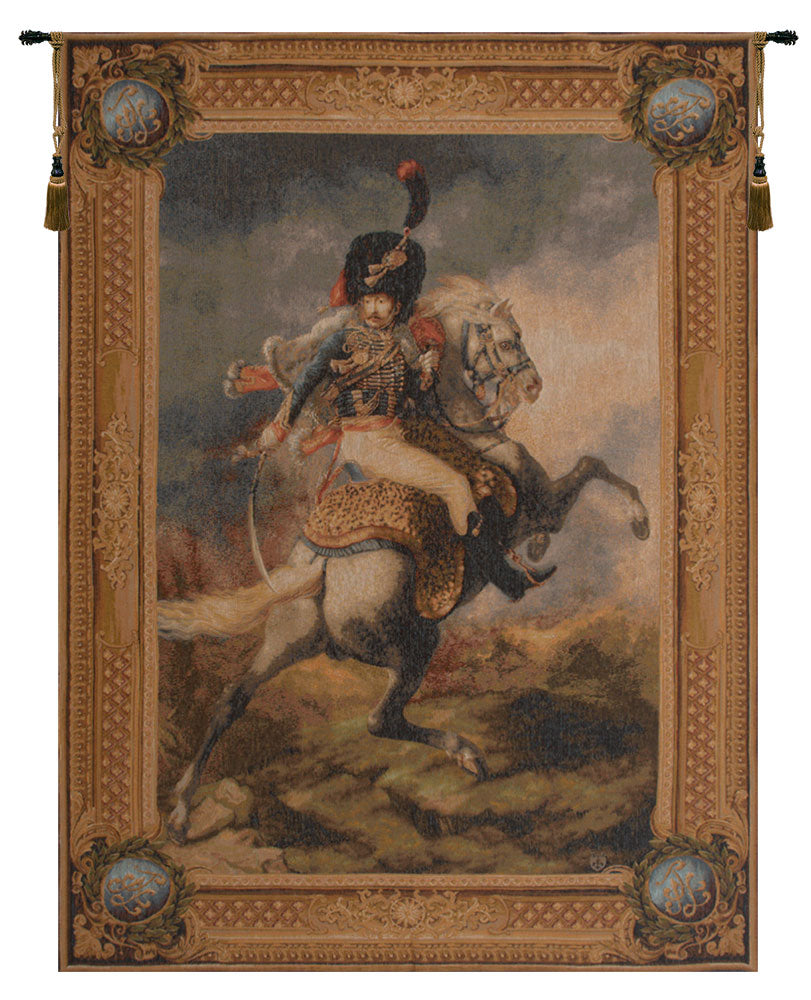 Cavalier de la Garde Imperiale French Tapestry