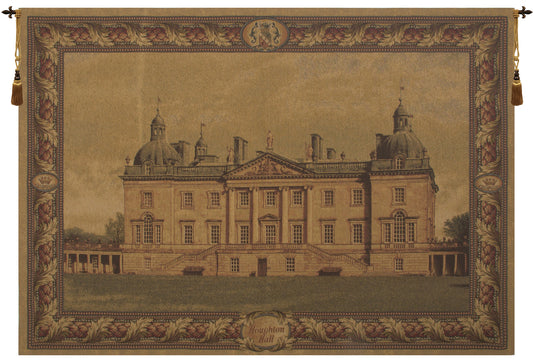 English Castle Belgian Tapestry