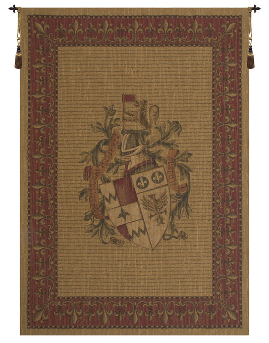 Unicorn Crest Belgian Tapestry