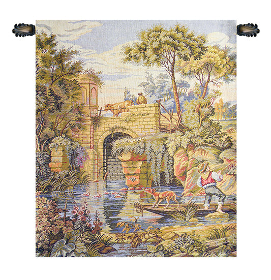 Ponte Old Bridge Italian Wall Tapestry