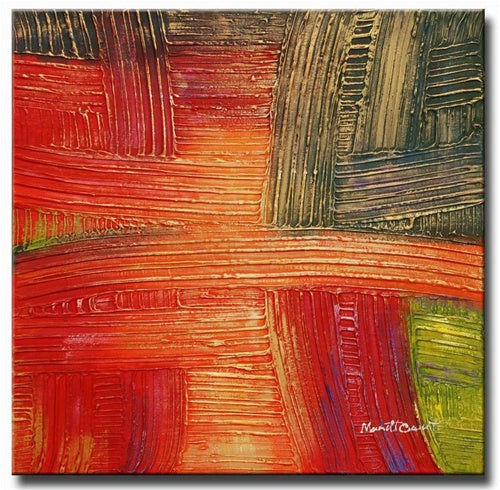 Color Weave Canvas Wall Art