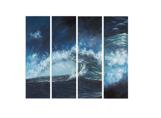 Crashing Swell Canvas Wall Art