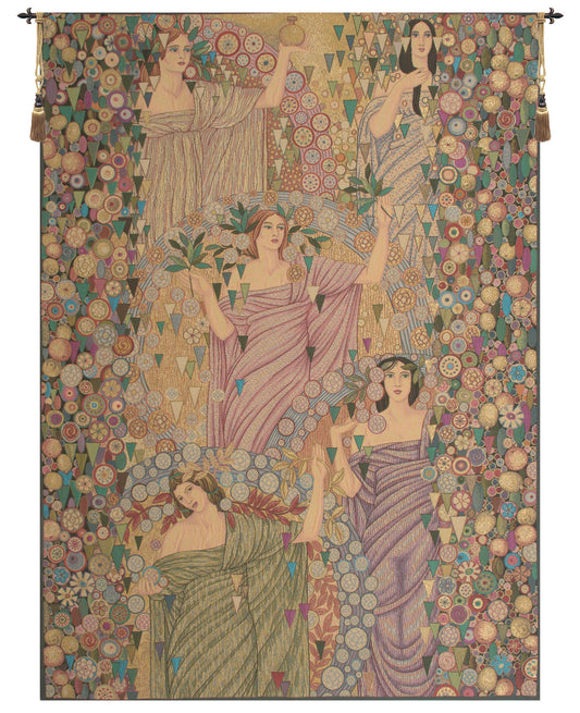 Primavera Vertical Italian Wall Tapestry